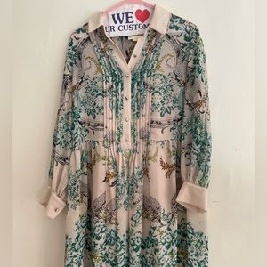 Maeve jungle print mini dress